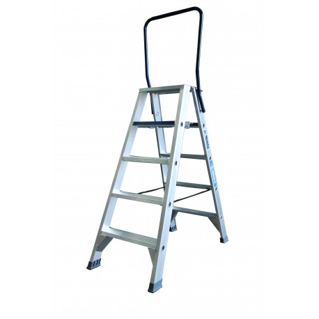Professional Stepladder Double Sided not Coated 2 + 1 rungs