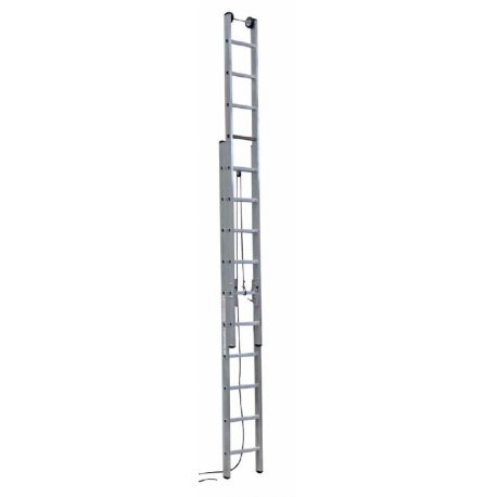 Rope & Pulley Operated Aluminium Ladder