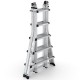 Multifunctionele vouwladder