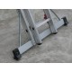 Double Part Extension Ladder with Top Safe